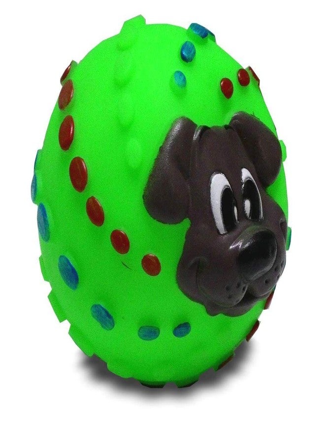 Pet Guard Squeaky Ball with Puppy Face in Large (Pack of 2) - Image 1